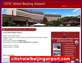 citichotelbeijingairport.com