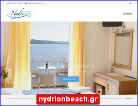 Hotels in Greece, nydrionbeach.gr