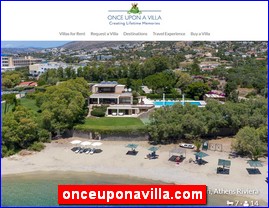 Hotels in Greece, onceuponavilla.com