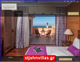 Hotels in Greece, stjohnvillas.gr