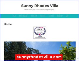 Hotels in Greece, sunnyrhodesvilla.com