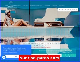 Hotels in Greece, sunrise-paros.com