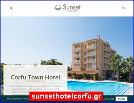 Hotels in Greece, sunsethotelcorfu.gr