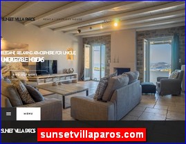 Hotels in Greece, sunsetvillaparos.com