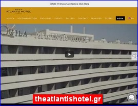 Hotels in Greece, theatlantishotel.gr