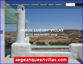 Hotels in Greece, aegeanqueenvillas.com