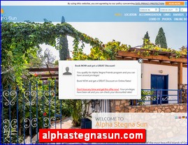 Hotels in Greece, alphastegnasun.com