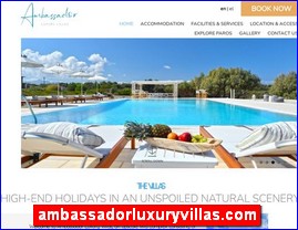 Hotels in Greece, ambassadorluxuryvillas.com