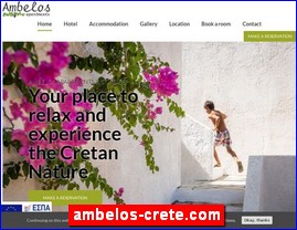 Hotels in Greece, ambelos-crete.com