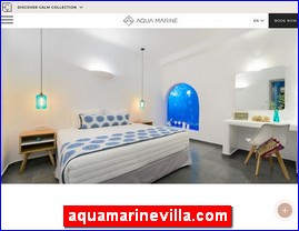 Hotels in Greece, aquamarinevilla.com