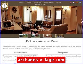 Hotels in Greece, archanes-village.com