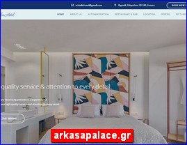 Hotels in Greece, arkasapalace.gr