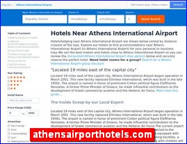 Hotels in Greece, athensairporthotels.com