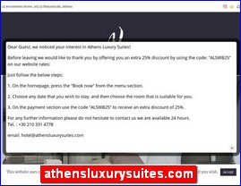 Hotels in Greece, athensluxurysuites.com