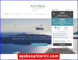 Hotels in Greece, ayobasantorini.com