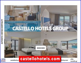 Hotels in Greece, castellohotels.com