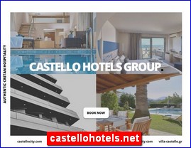 Hotels in Greece, castellohotels.net