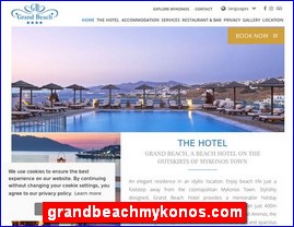 Hotels in Greece, grandbeachmykonos.com