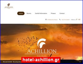 Hotels in Greece, hotel-achillion.gr