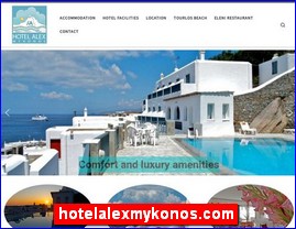 Hotels in Greece, hotelalexmykonos.com