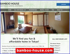 Hotels in Tokyo, Japan, bamboo-house.com