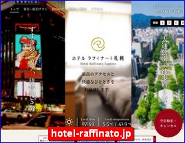Hotels in Sapporo, Japan, hotel-raffinato.jp
