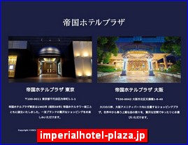 Hotels in Tokyo, Japan, imperialhotel-plaza.jp