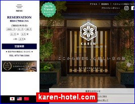 Hotels in Kyoto, Japan, karen-hotel.com
