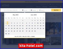 Hotels in Sapporo, Japan, kita-hotel.com