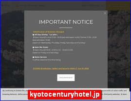 Hotels in Kyoto, Japan, kyotocenturyhotel.jp