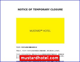 Hotels in Tokyo, Japan, mustardhotel.com