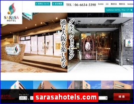 Hotels in Osaka, Japan, sarasahotels.com