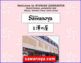 Hotels in Tokyo, Japan, sawanoya.com