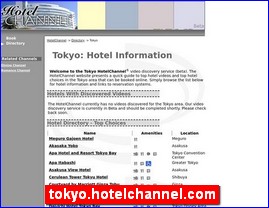 Hotels in Tokyo, Japan, tokyo.hotelchannel.com