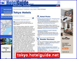 Hotels in Tokyo, Japan, tokyo.hotelguide.net